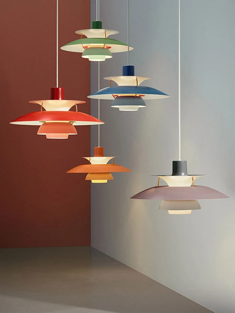 
Colorful Layered Metal P5 Pendant Light