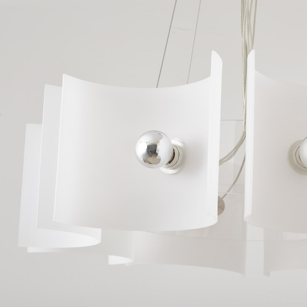 
Nivelle 8-Light Sculptural Acrylic Chandelier