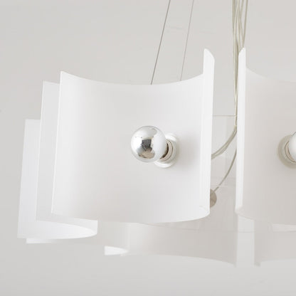Nivelle 8-Light Sculptural Acrylic Chandelier