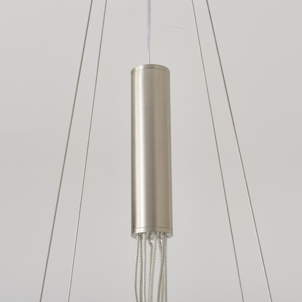 
Nivelle 8-Light Sculptural Acrylic Chandelier