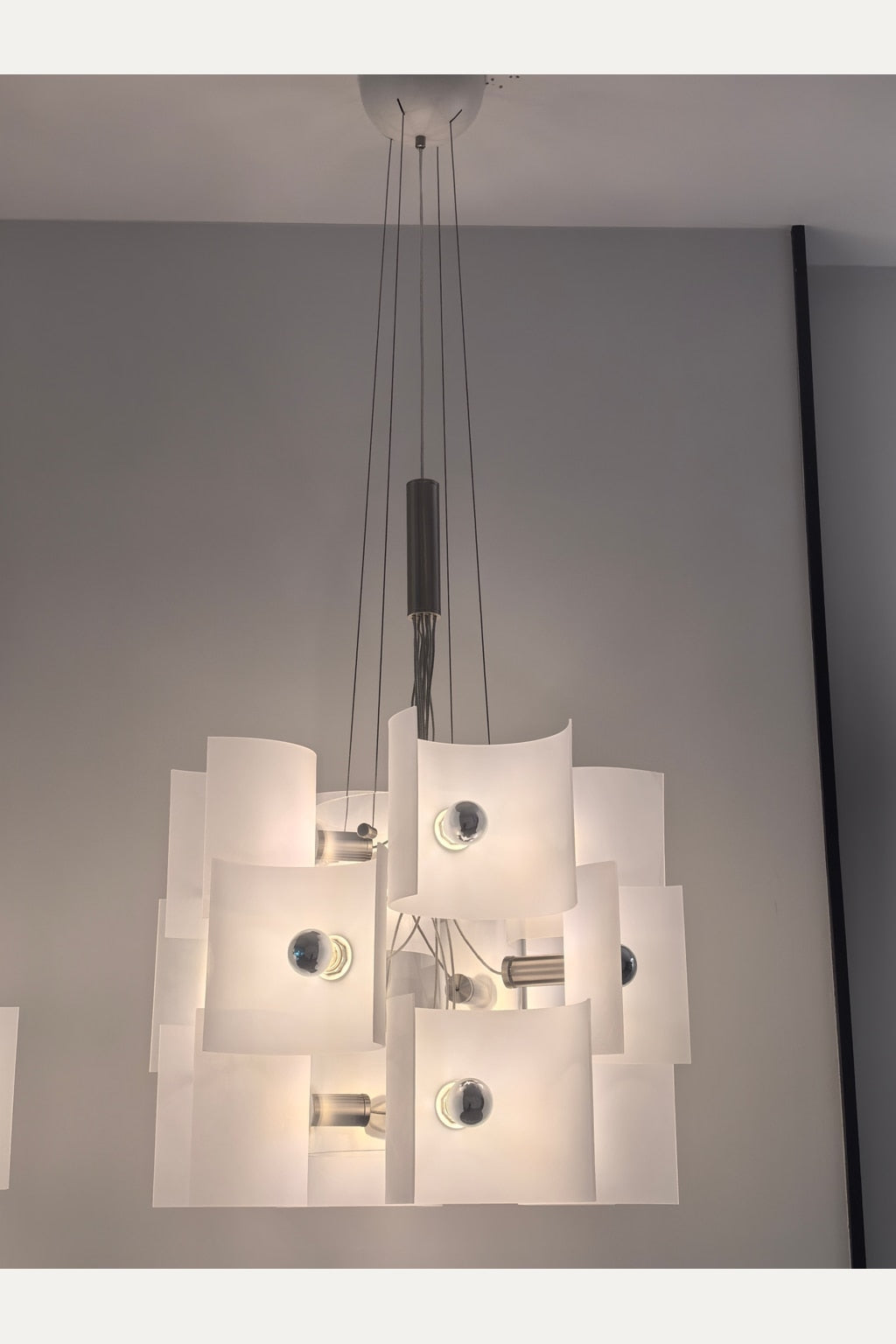 
Nivelle 12-Light Sculptural Acrylic Chandelier