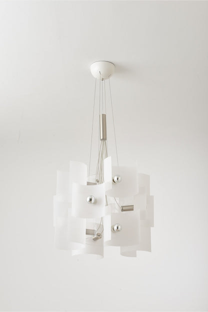 Nivelle 12-Light Sculptural Acrylic Chandelier