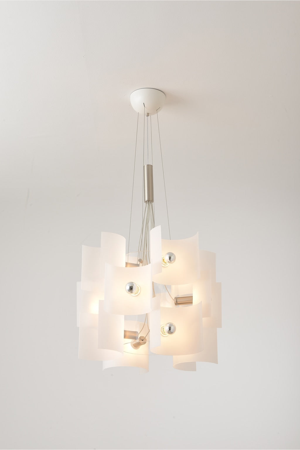 
Nivelle 12-Light Sculptural Acrylic Chandelier