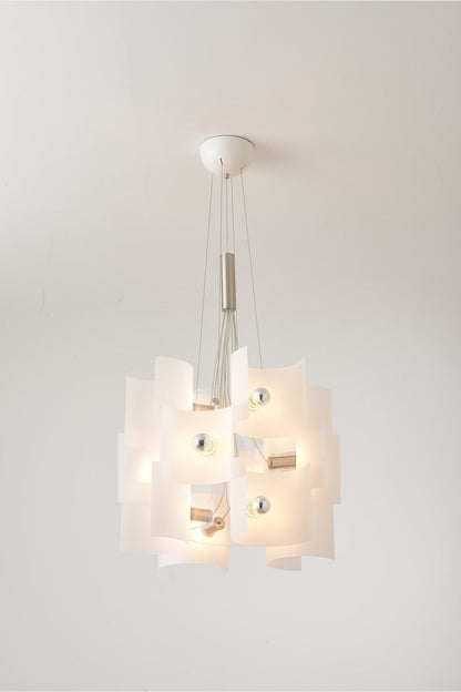 Nivelle 12-Light Sculptural Acrylic Chandelier
