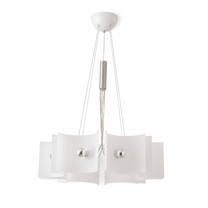 Nivelle 8-Light Sculptural Acrylic Chandelier