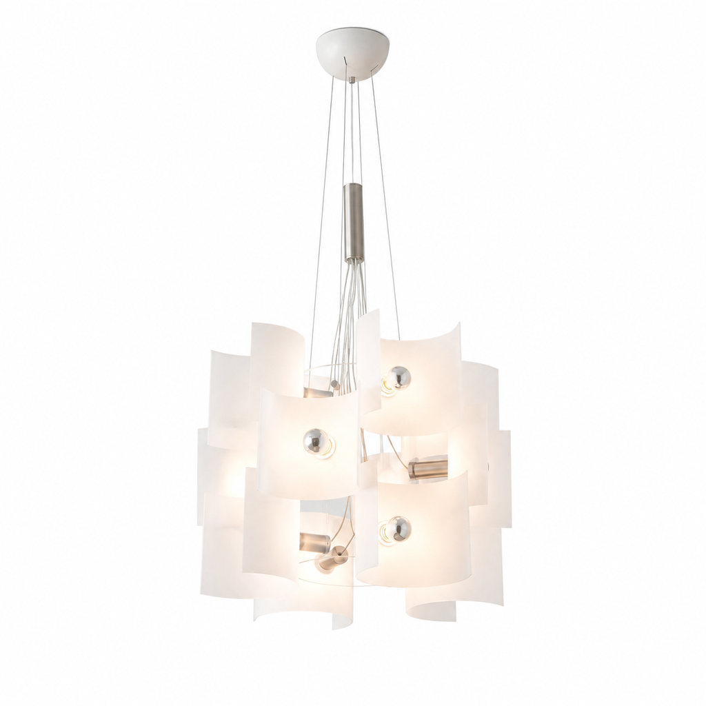 
Nivelle 12-Light Sculptural Acrylic Chandelier