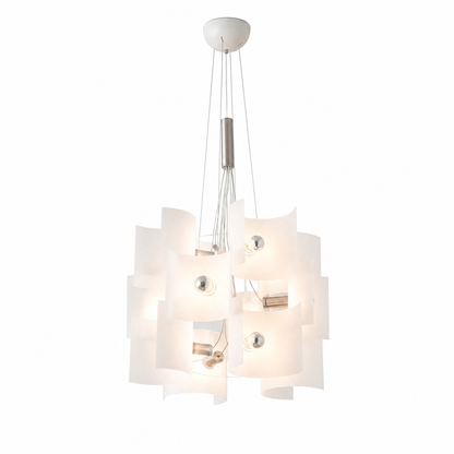 Nivelle 12-Light Sculptural Acrylic Chandelier