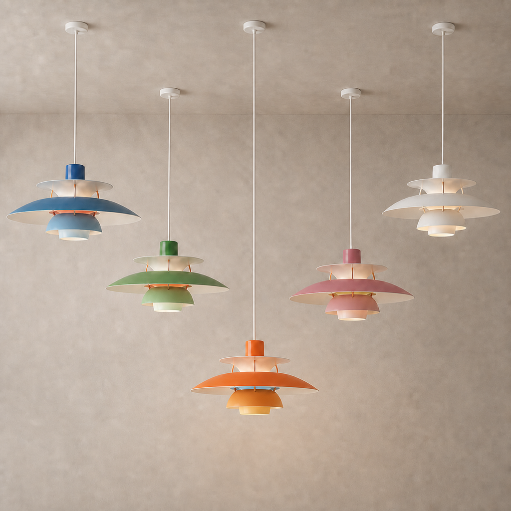 
Colorful Layered Metal P5 Pendant Light