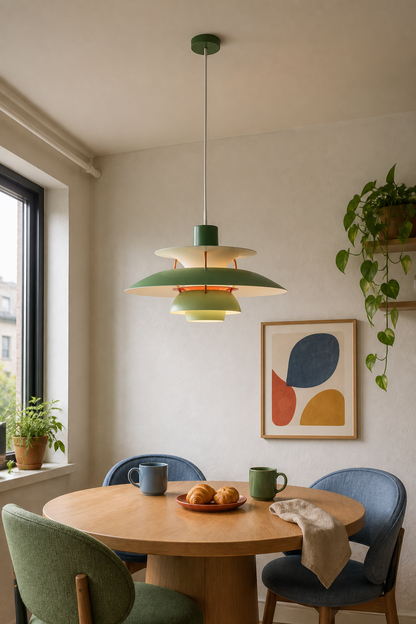 Colorful Layered Metal P5 Pendant Light